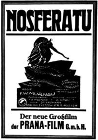 afis nosferatu 1922