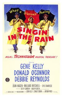 singin in the rain afis