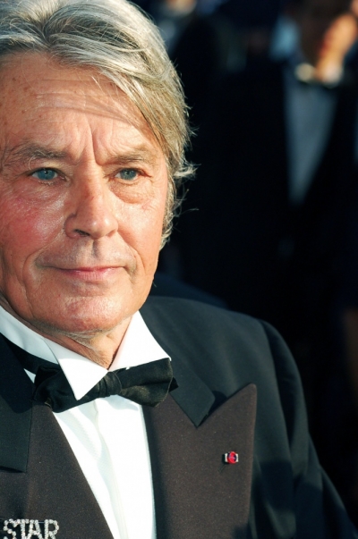 Alain Delon a magnetic handsome performer was among the most prominent