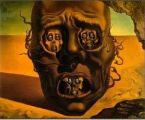 Dali visage of war