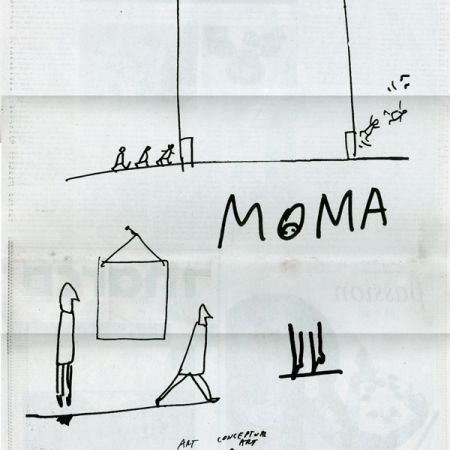 Dan Perjovschi Moma