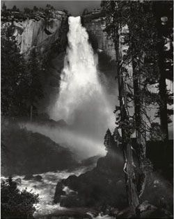 Nevada Fall Rainbow Yosemit Ansel