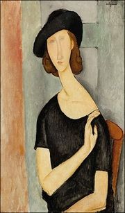 Jeanne Hebuterne by Modigliani