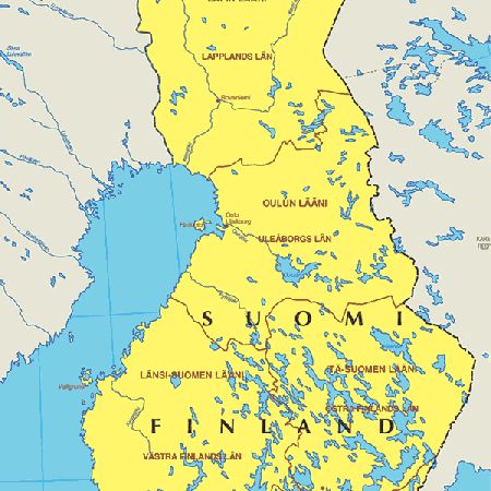 map finland