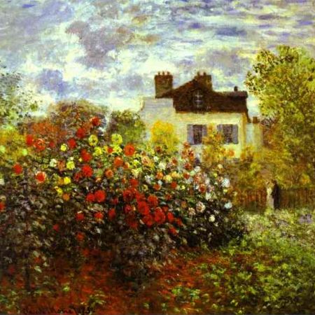 Monet Garden at Argenteuil