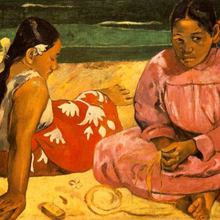 sur plage gauguin