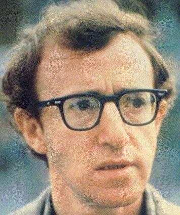 woody allen portret