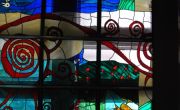 stained glass window Hotel Best Western Balvanyos / by  