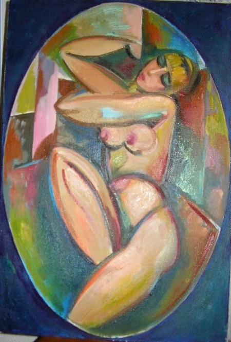 Cubist girl / MACOVEI DORIN