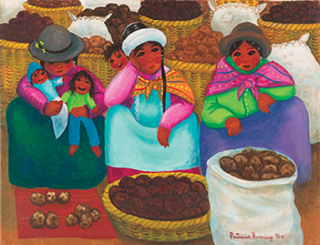 Potato Sellers / Henricy Patricia