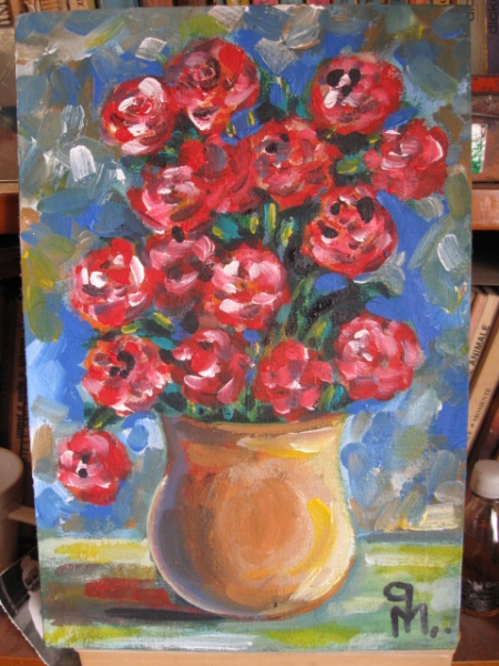 Red flowers / PLĂVEȚI MIHAI