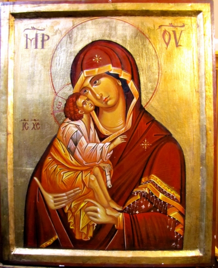 Mother Mary with baby Jesus / Bogatean Calin