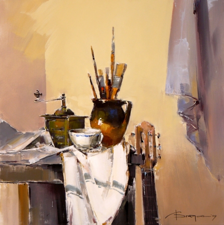 Still-life with hand miller / Dragan Corneliu-Targoviste