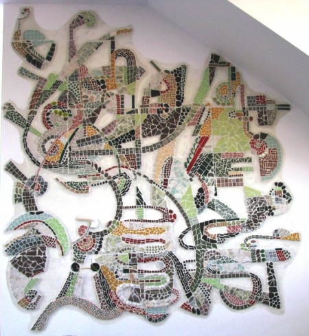  Mozaic mural / Buzamet Cristina-Mary