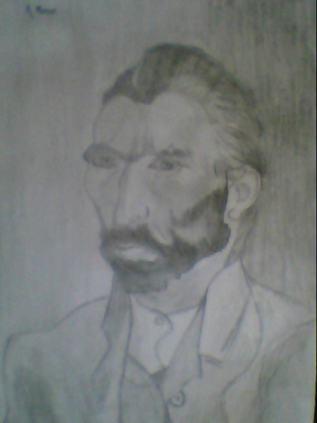 Autoportret Vincent Van Gogh / Anghel Marius