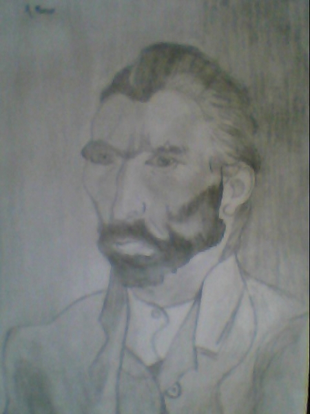 Autoportret Vincent Van Gogh / Anghel Marius
