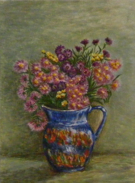 Small vase of wild flowers / Popescu Marinela
