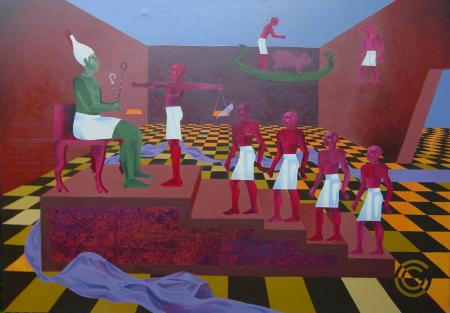 The judgement of the Dead by Osiris / Gogescu Gheorghe