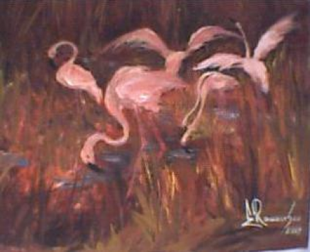 Flamingo roz / Romanescu Ela Diana
