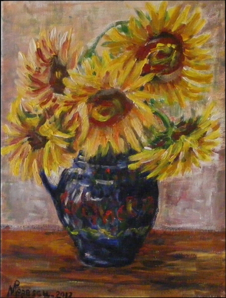 Flowers in vase / Popescu Marinela