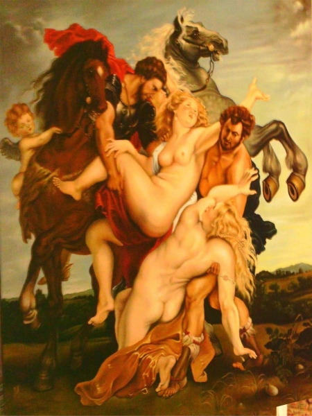 Rubens -The rape of Leucippus daughters / MARCOCI  IOANA