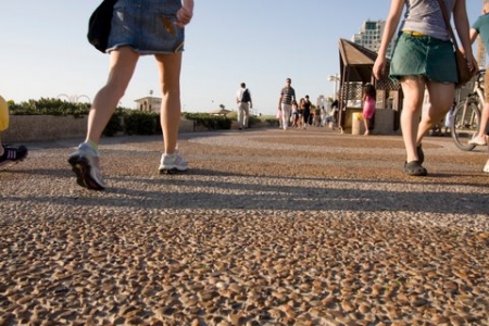 Deep into the Promenade / Harel Yoel