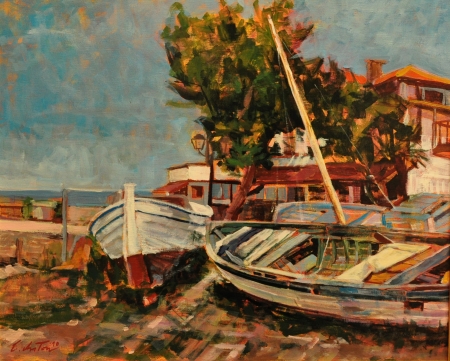 Boats at Nessebar / Anton Calin-Raul