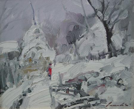 Winter at Berevoiesti / Daradici Constantin