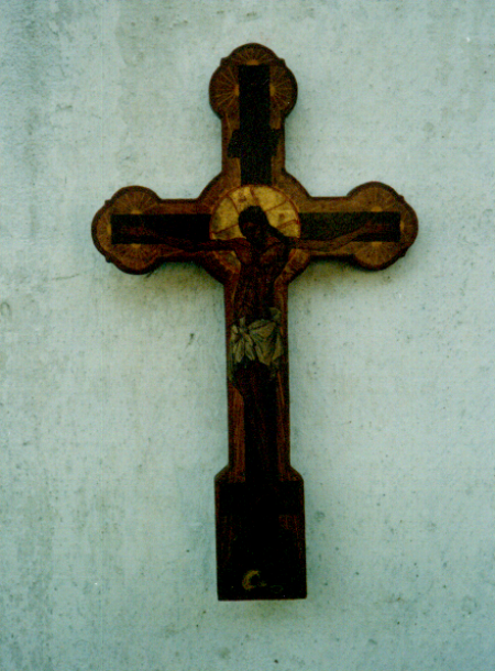 Crucifix lemn / Lupu Nicolae