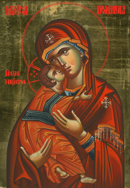 The Mother of God With Jeesus Christ / Mocanu Catalin