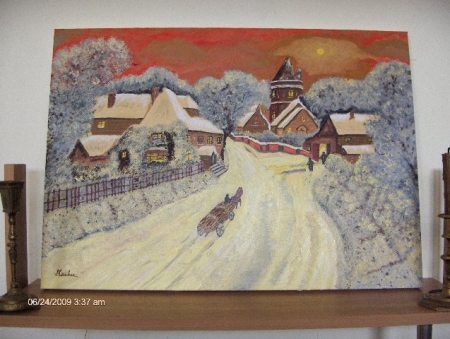 Winter in my village / Carabus Sorin