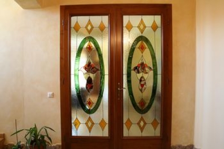 stained glass door / Rob-Sonea  Oana