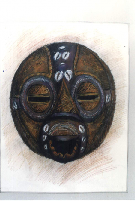 African mask / Toader Mihaela