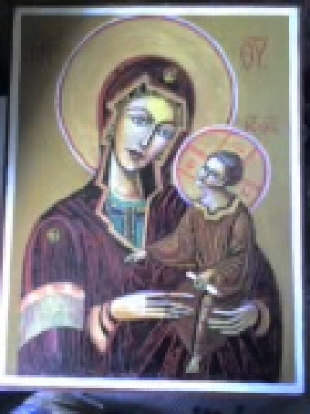 Icon „Mother of God” / PLĂVEȚI MIHAI