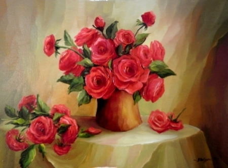 Trandafiri rosii / Bulgaru Anca