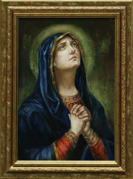 the grieved blessed Virgin / Preda Violeta Florenta