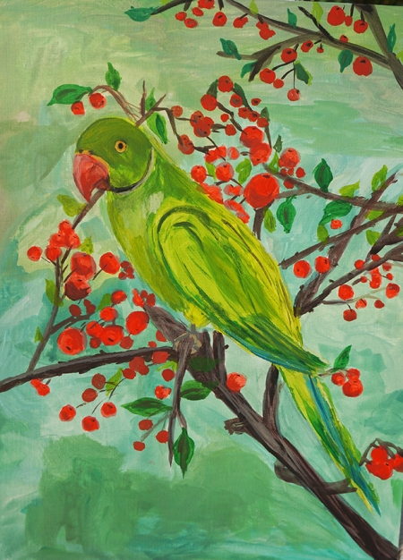 Parrot / Paun Irina