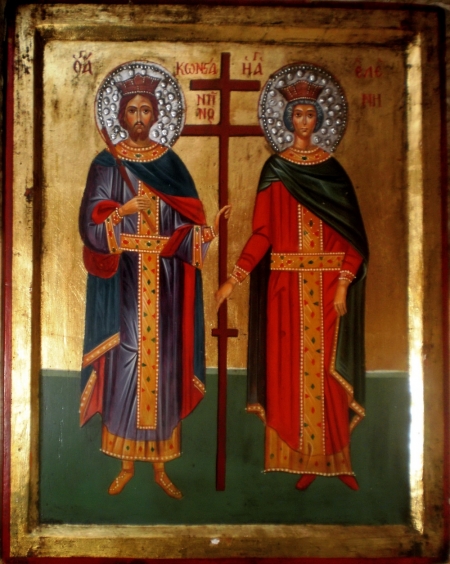 Saints Constantine and his mother Helen / Bogatean Calin
