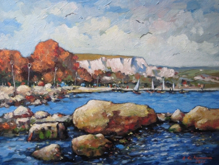 Balchik in autumn  time / Croitor David