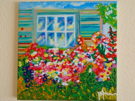 Flowers at the window / Tataru Raluca