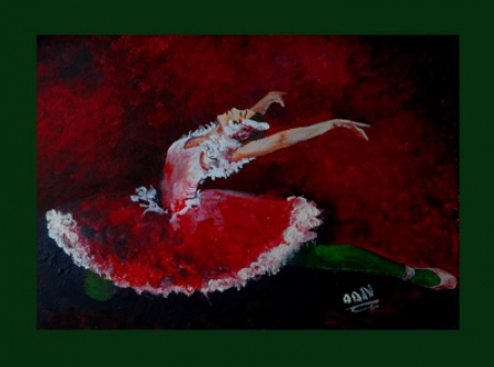 Red ballerina / Nicu Alina Daniela