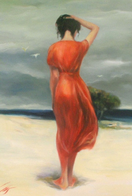 the woman and the beach / Coman Stefan