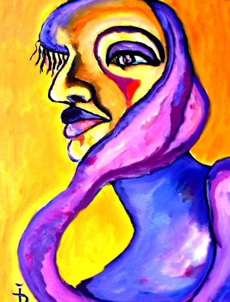 Woman with a Shawl / Isache Daniela