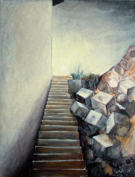 The steps before  / Fleischmann Crina