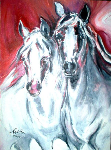White horses / Radulescu Nadia
