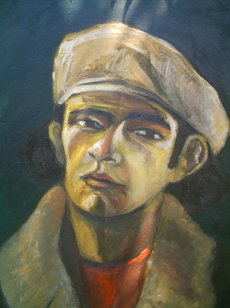 Autoportret- 2006 (detaliu) / PLĂVEȚI MIHAI