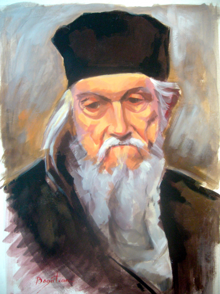 Portrait of monk / Bogatean Calin
