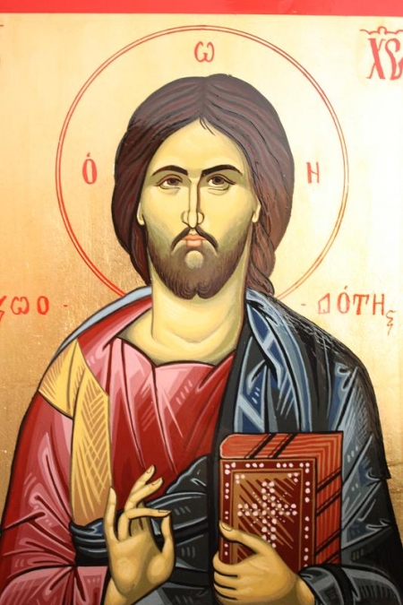 Orthodox wood handpainted icons / Moncea Marian