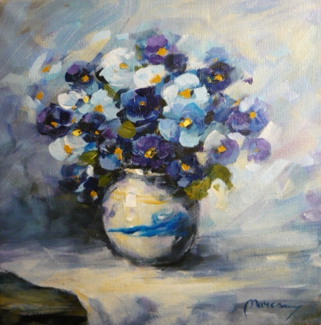 Vaza cu violete / Muresan Ioan
