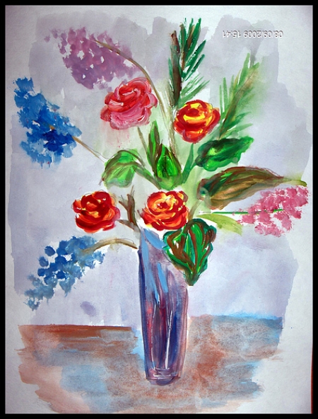 Watercolors - Flowers / Dinca Gabriela